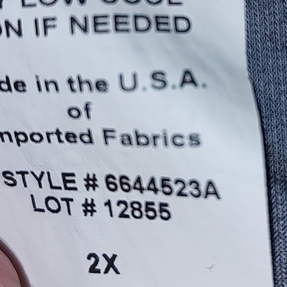 Kate & Mallory Dress Open-Back with Strap/Pull-Over 4% spandex-2X - Picture 7 of 9